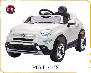 RECHARGEABLE CAR W/RC,LICENSED FIAT 500X