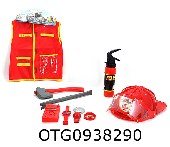 FIRE FIGHTING CLOTHES + HAT