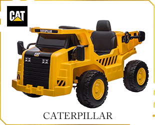 RECHARGEABLE CAR CATERPILLAR LICENSE R/C