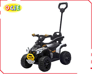 RECHARGEABLE CAR W/PUSHBAR