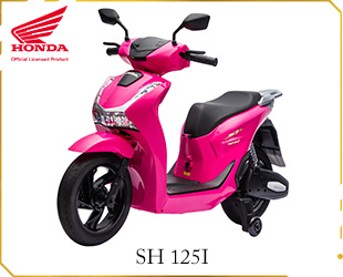 RECHARGEABLE MOTORCYCLE HONDA LICENSE