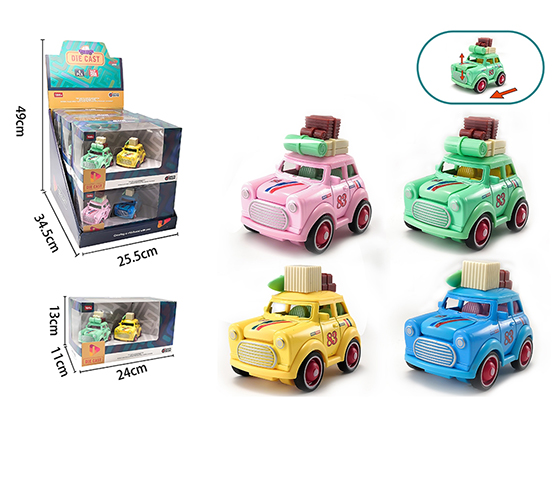 Friction Metal Car (6pcs/display box)