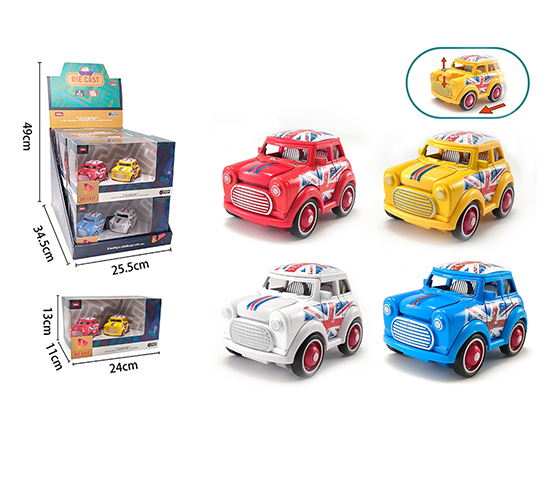 Friction Metal Car (6pcs/display box)