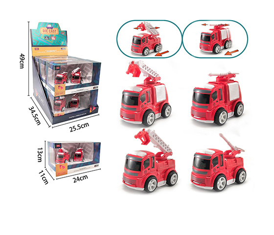 Friction Metal Car (6pcs/display box)