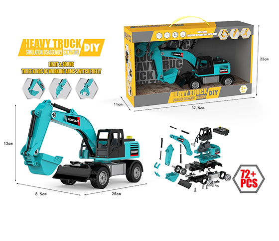 DISASSEMBLING FREE WHEEL TRUCK 