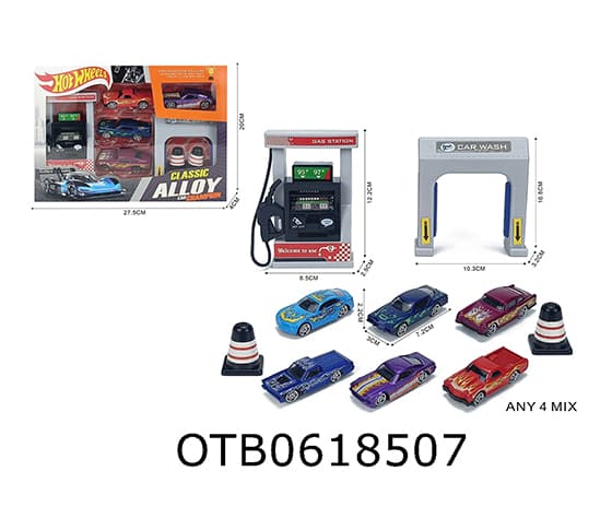 GAS STATION SET