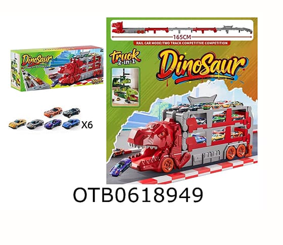 CATAPULT DINOSAUR CAR