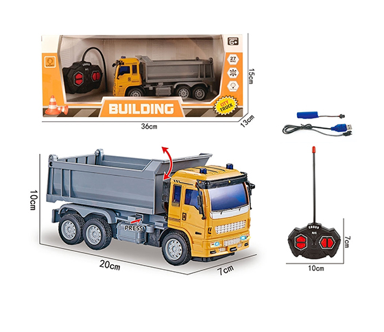 1：30 R/C 4 CHANNELS TRUCK WITH LIGHT