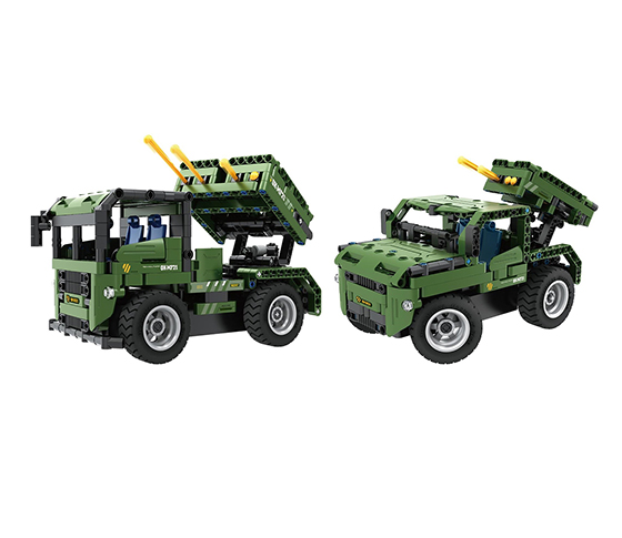 R/C MILITARY ROCKET CAR