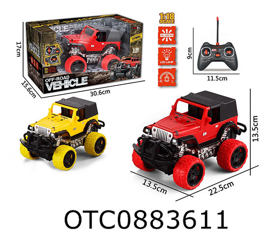 R/C 4CHANNELS CROSS COUNTRY CAR