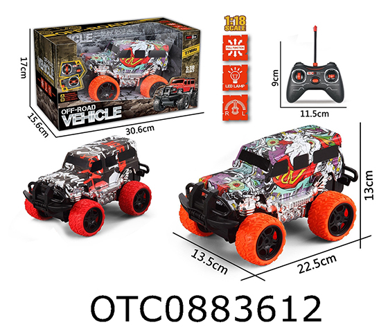 R/C 4CHANNELS CROSS COUNTRY CAR