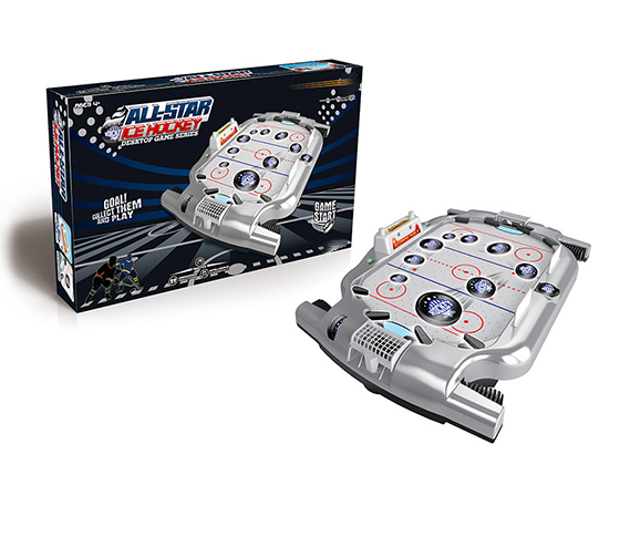 SUSPENDED ICE HOCKEY GAME PLATE WITH MUSIC