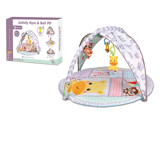 BABY GYM+30PCS BALL WITH MUSIC