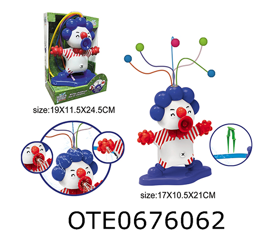  WATER SPRAY CLOWN