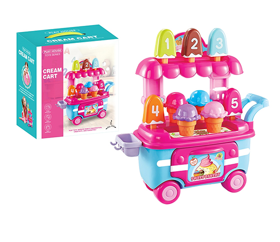 GIRLS‘ICE CREAM CART