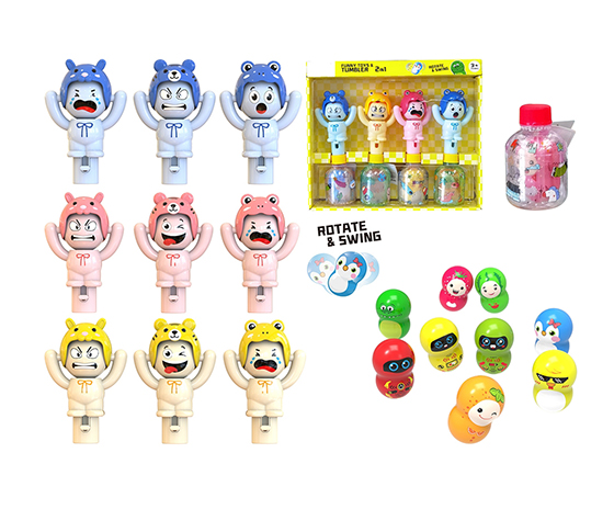 4PCS FUNNY TOY + TUMBLER