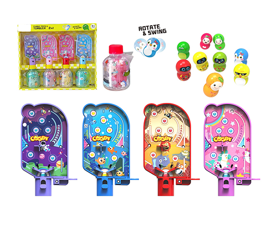 4PCS FUNNY TOY + TUMBLER