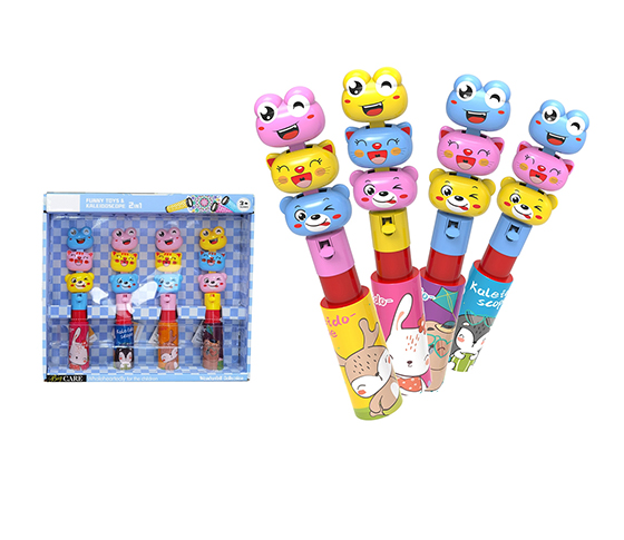 4PCS FUNNY TOY + KALEIDOSCOPE
