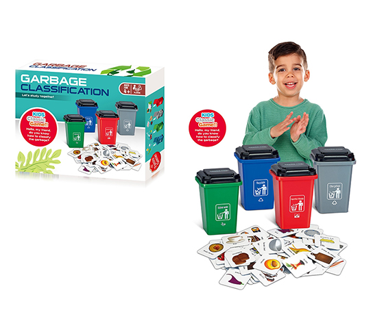 TRASH CAN SORTING GAME