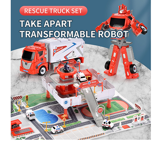 DISASSEMBLY DEFORMATION ROBOT