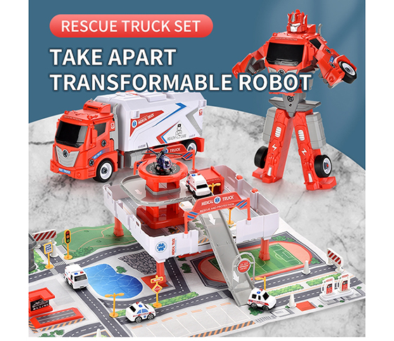 DISASSEMBLY DEFORMATION ROBOT