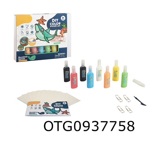 DIY COLOR STICKER SETS