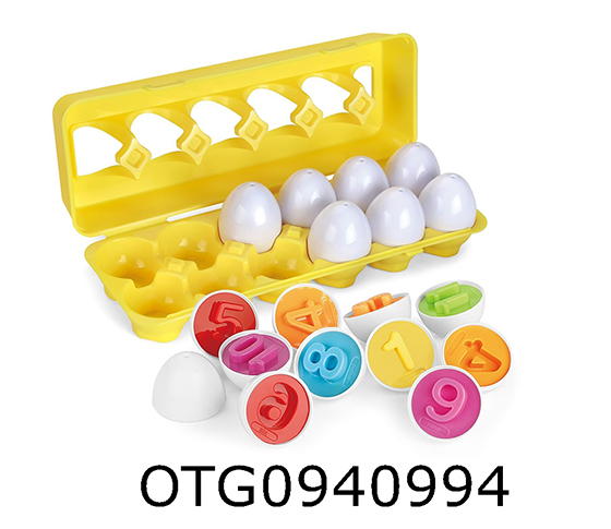 SHAPE PAIRED EGGS NUMBER
