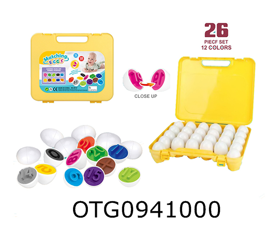 NUMBER + SYMBOL  MATCHING EGGS