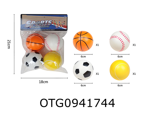 4 PU BALLS