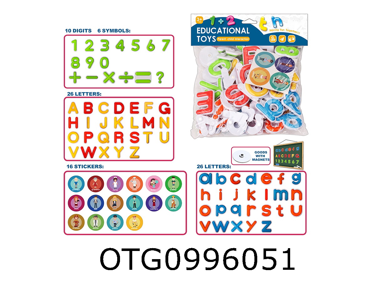  LETTER STICKERS