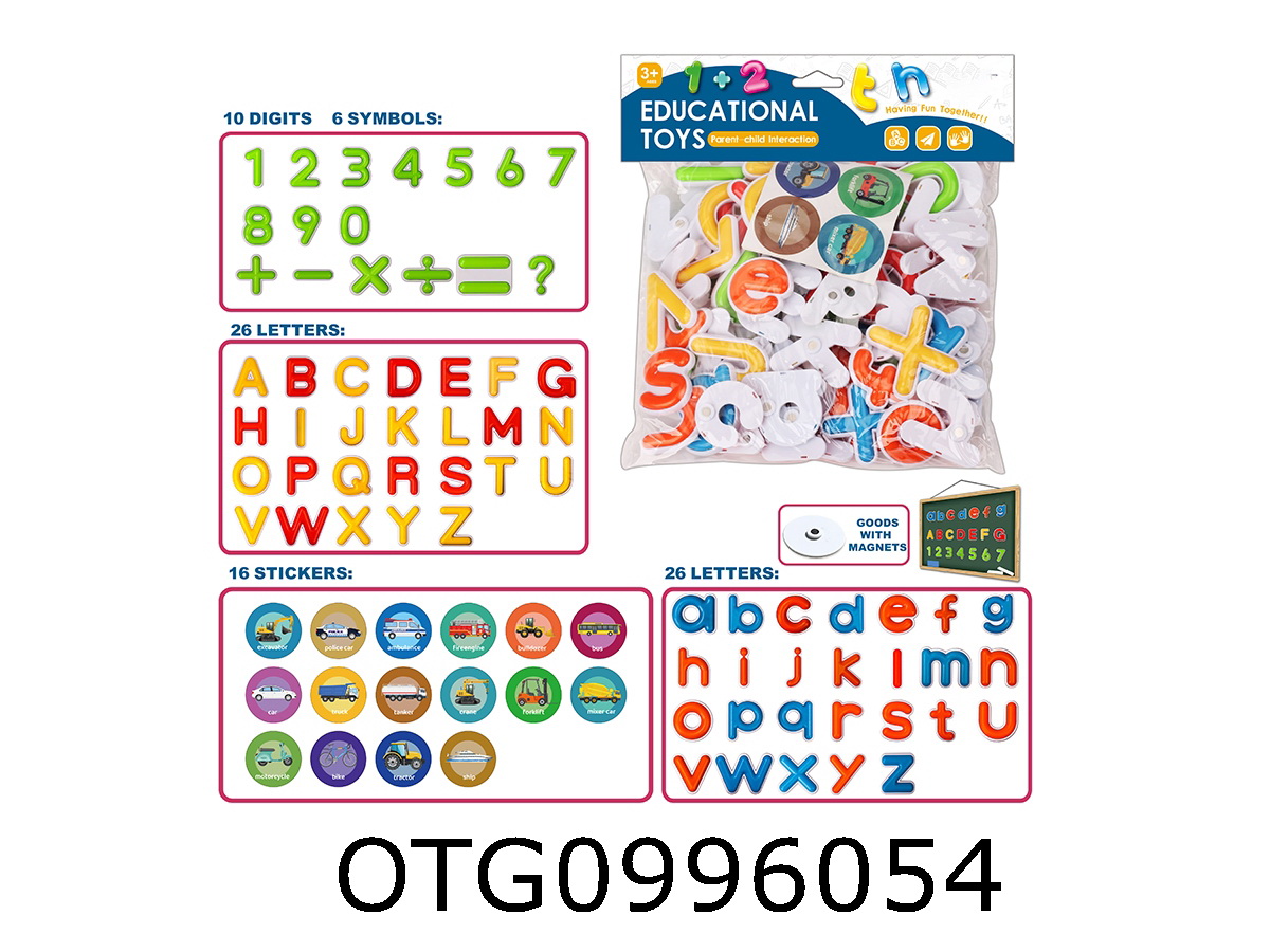  LETTER STICKERS
