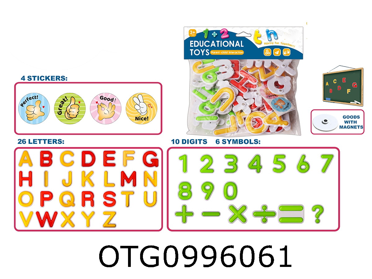  LETTER STICKERS