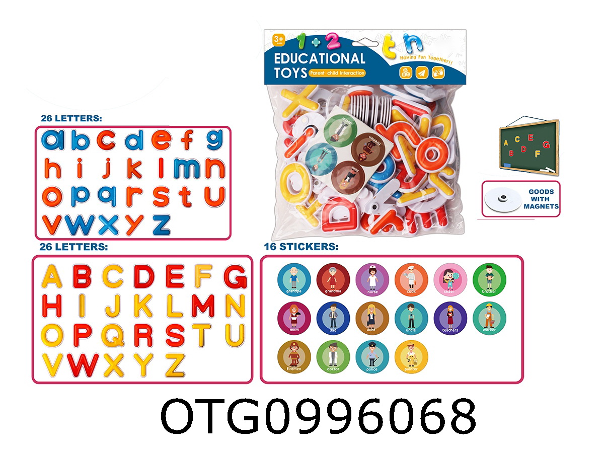  LETTER STICKERS