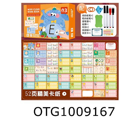 WIPE-CLEAN WORK BOOK