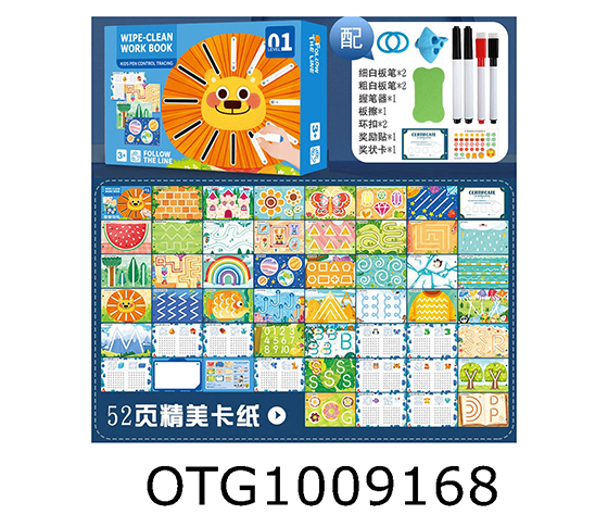 WIPE-CLEAN WORK BOOK