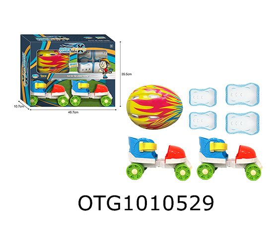 PROTECTIVE GEAR AND HAT SET