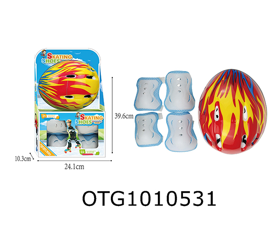 PROTECTIVE GEAR AND HAT SET