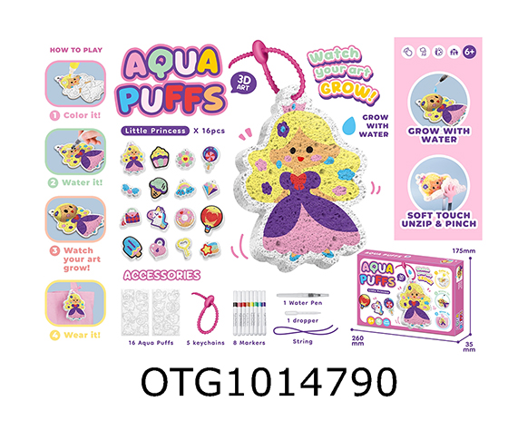 PAINTED FOAM SENSORY SQUISHY TOY