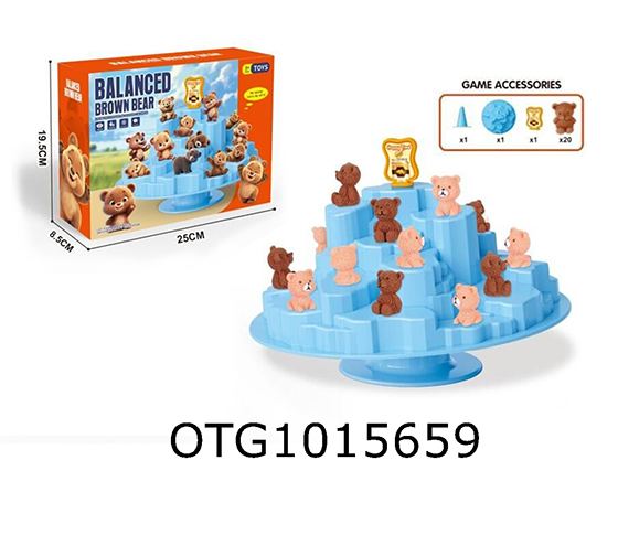 BALANCEED BROWN BEAR GAME