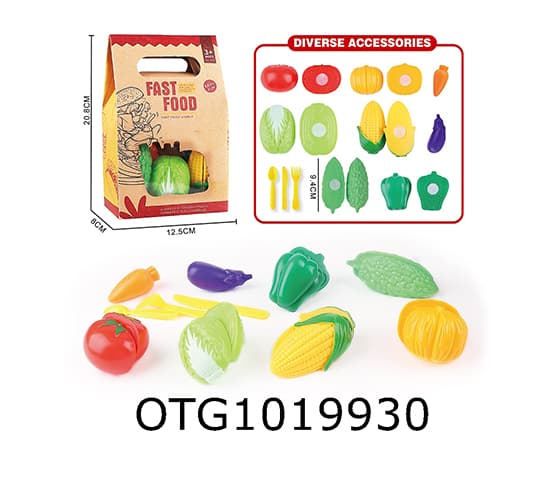 PLAY FOOD CUTTING TOY