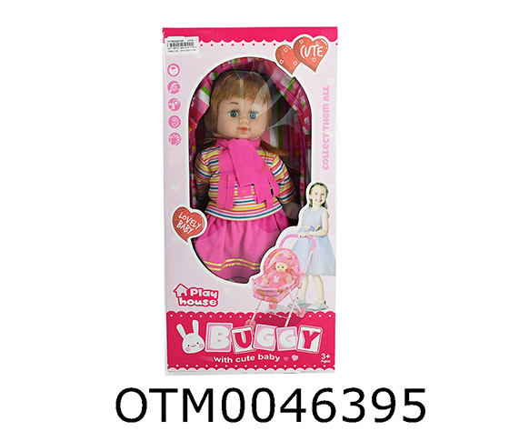 DOLL TROLLEY+DOLL
