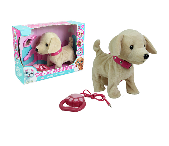 9”WIRE CONTROL DOG ( WALK,SOUND,NOD,SWING TAIL,VOI